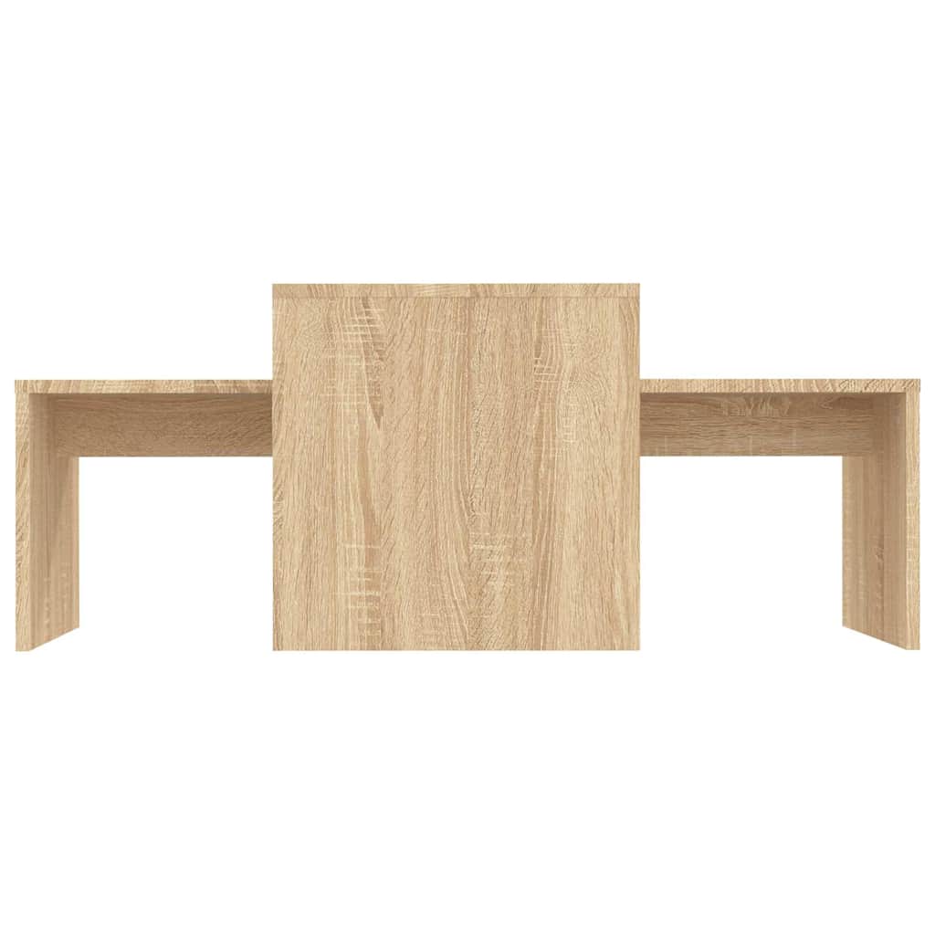 vidaXL Table | Sonoma Oak | Engineered wood | Standard | Stackable | Table 4