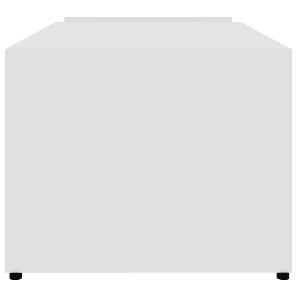 vidaXL Coffee Table | White | Engineered wood | Medium | Storage | Coffee Table 5