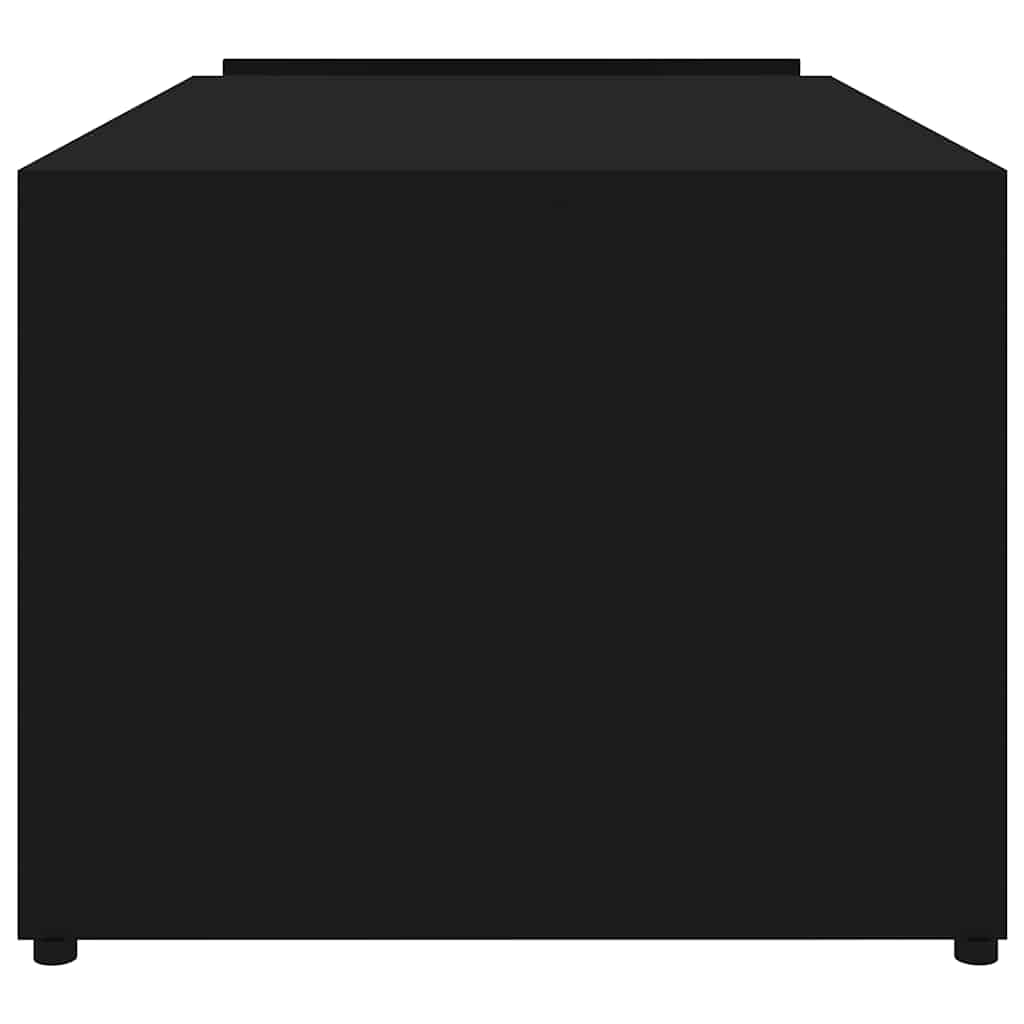 vidaXL Coffee Table | Black | Engineered wood | 90 x 45 x 35 cm | Coffee Table 5