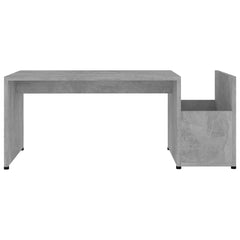 vidaXL Coffee Table | Concrete Grey | Engineered Wood | Medium | Coffee Table 4