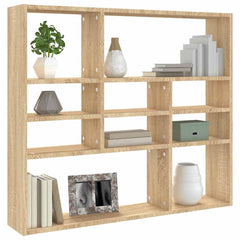 vidaXL Wall Shelf | Sonoma oak | Engineered wood | Medium | Wall mounting 3