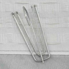 vidaXL Linen-Look Blackout Curtain with Hooks Grey 290x245 cm 3