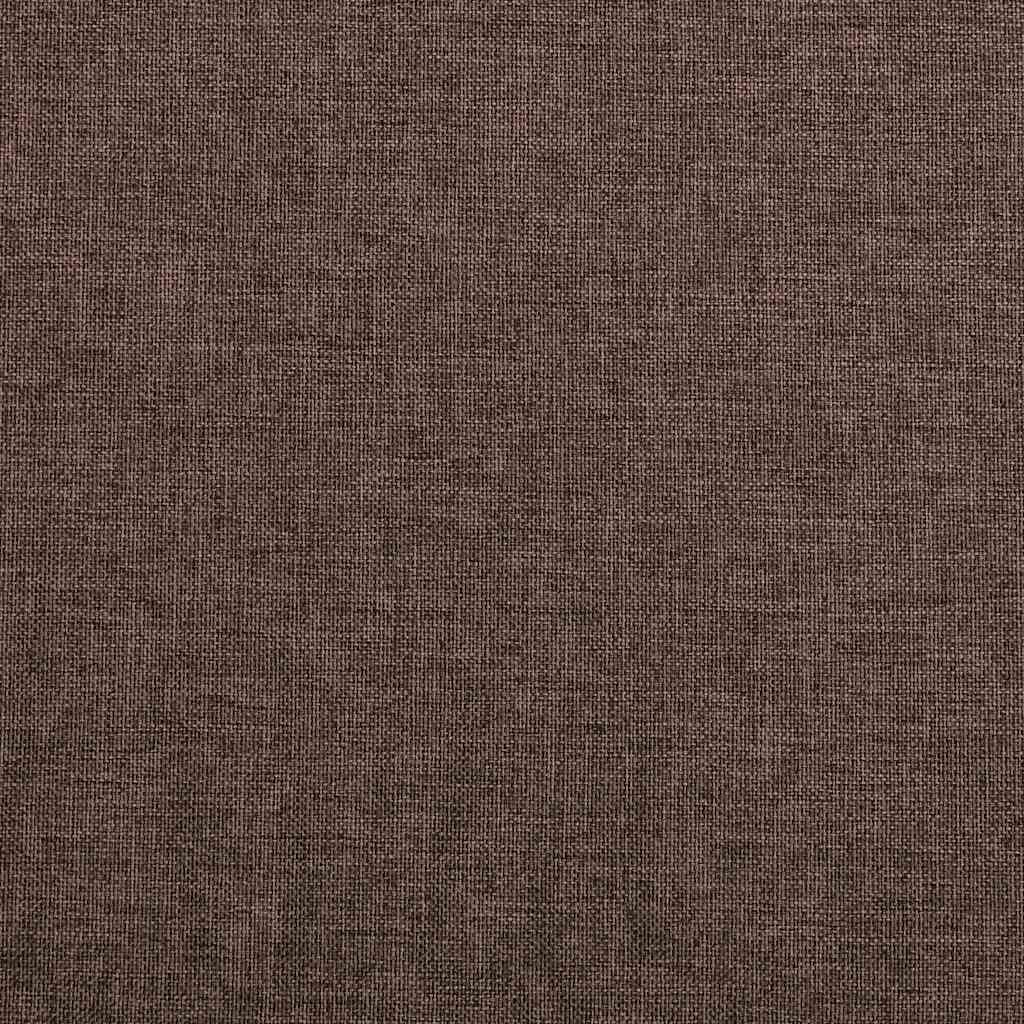 vidaXL Linen-Look Blackout Curtains with Hooks 2 pcs Taupe 140x175 cm 4