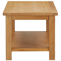 289194 vidaXL Coffee Table 90x45x40 cm Solid Oak Wood 3