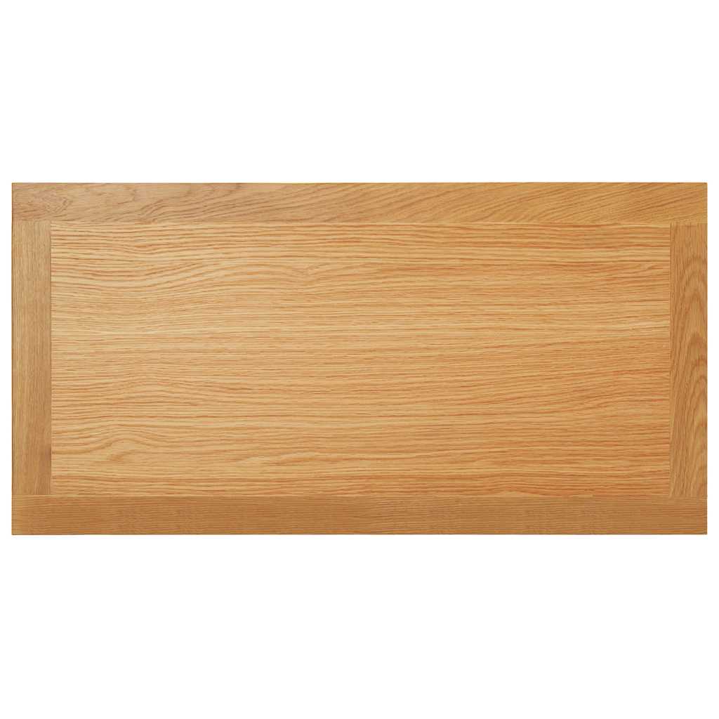 289194 vidaXL Coffee Table 90x45x40 cm Solid Oak Wood 4