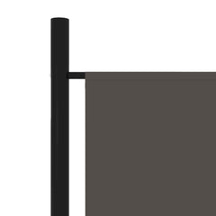 320725 vidaXL 5-Panel Room Divider Anthracite 250x180 cm 5