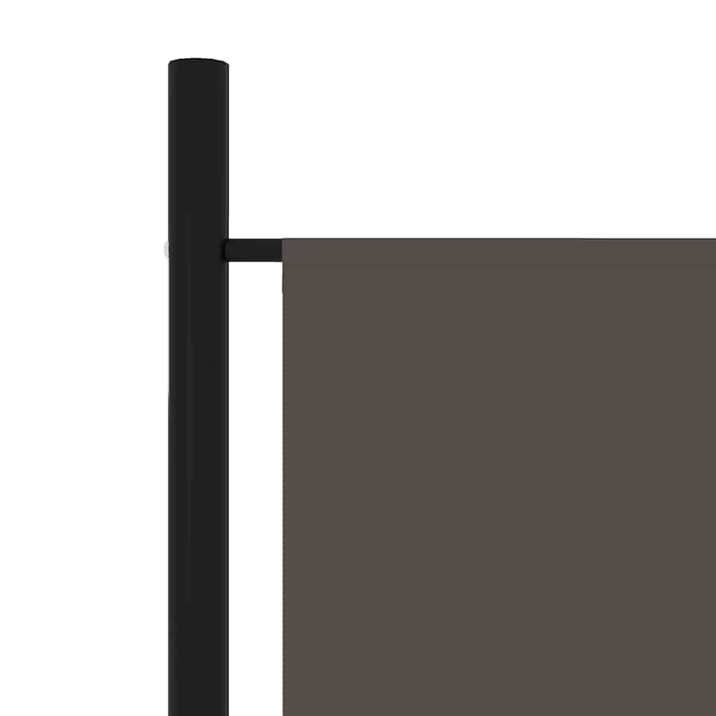 320729 vidaXL 6-Panel Room Divider Anthracite 300x180 cm 5