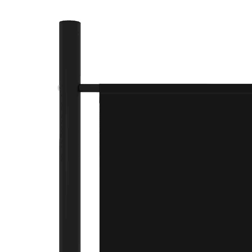 320730 vidaXL 6-Panel Room Divider Black 300x180 cm 5