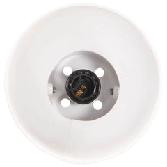 Industrial Wall Lamp 90x25 cm E27 White Straight - 2 lamp shades