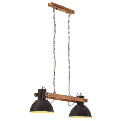 Industrial Hanging Lamp 25 W 109 cm E27 Black