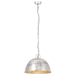 vidaXL Hanging Lamp | Silver | Iron with silver coat finish | Medium 3