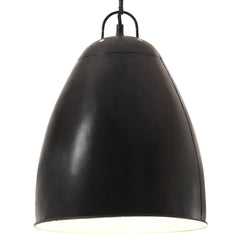 vidaXL Hanging Lamp | Black | Iron with black coating | Medium | Industrial 1