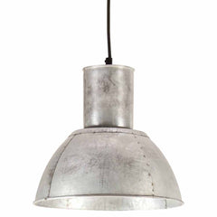vidaXL Hanging Lamp | Silver | Iron with silver coating | Medium | Industrial 2
