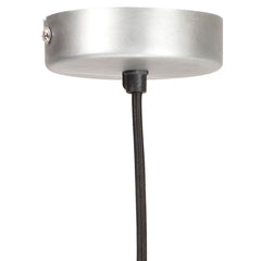 vidaXL Hanging Lamp | Silver | Iron with silver coating | Medium | Industrial 5