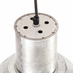 vidaXL Hanging Lamp | Silver | Iron with silver coating | Medium | Industrial 6