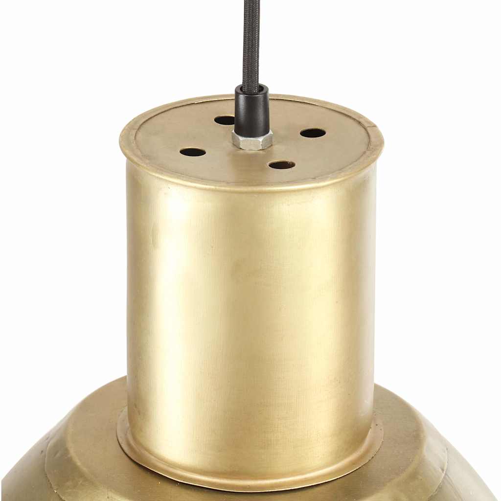 vidaXL Hanging Lamp 25 W Brass Round 28.5 cm E27 6