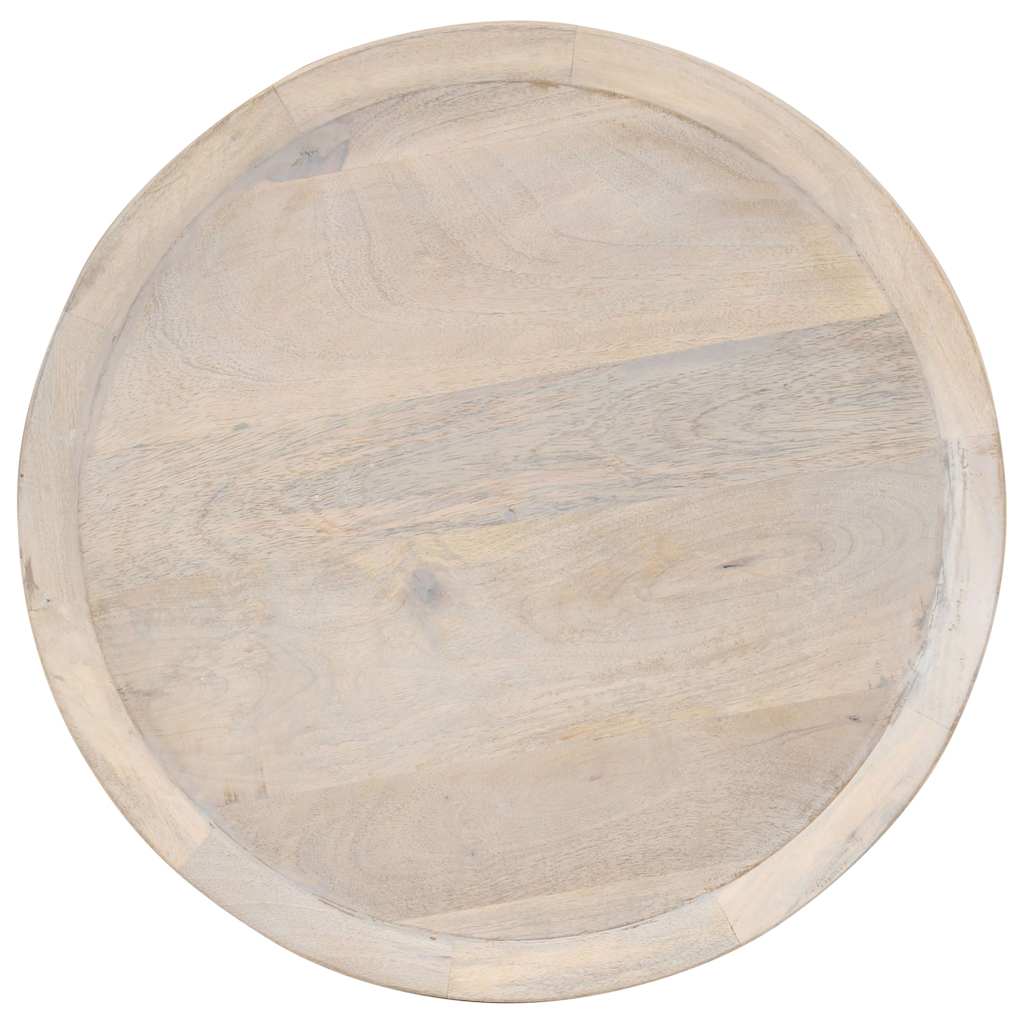 Side Table Solid Mango Wood Ø 60 x 75 cm