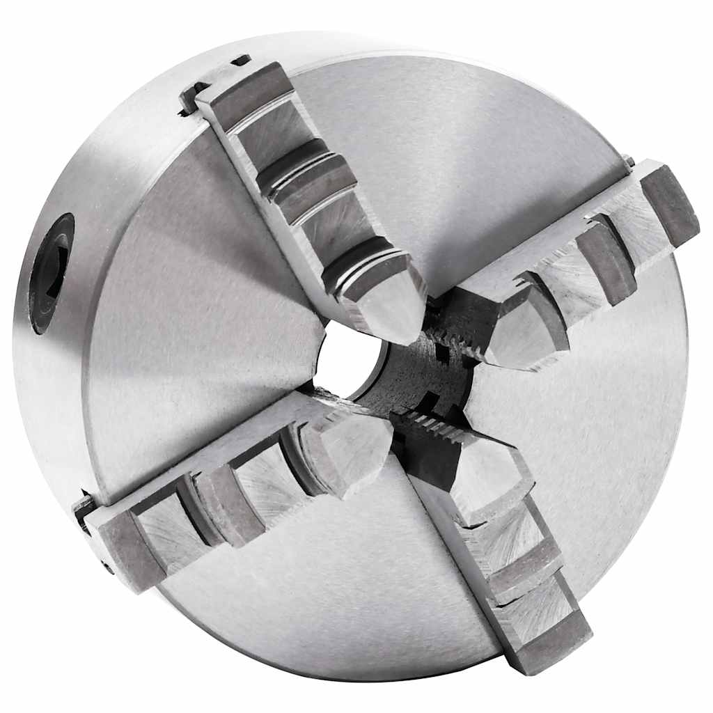 Self-Centering Lathe Chuck Steel K11 80 125 mm 4 jaw