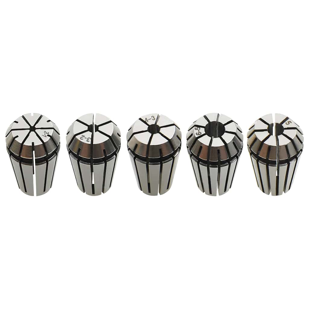 vidaXL ER16 Collets 10 pcs Turning Tool Set 3
