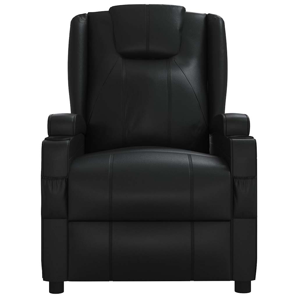 Massage Chair Faux Leather black