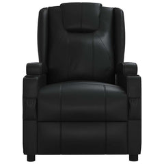 Massage Chair Faux Leather black