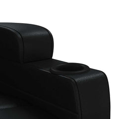 Massage Chair Faux Leather black
