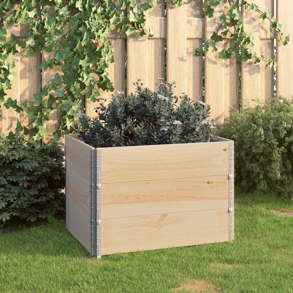 vidaXL Raised Bed Solid Pine Wood