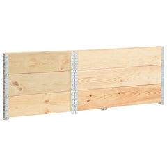 vidaXL Raised Beds 3 pcs 50x100 cm Solid Pine Wood 4
