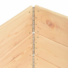 vidaXL Raised Beds 3 pcs 50x100 cm Solid Pine Wood 6