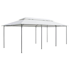 vidaXL Gazebo 600x298x270 cm White 180g/m² 2