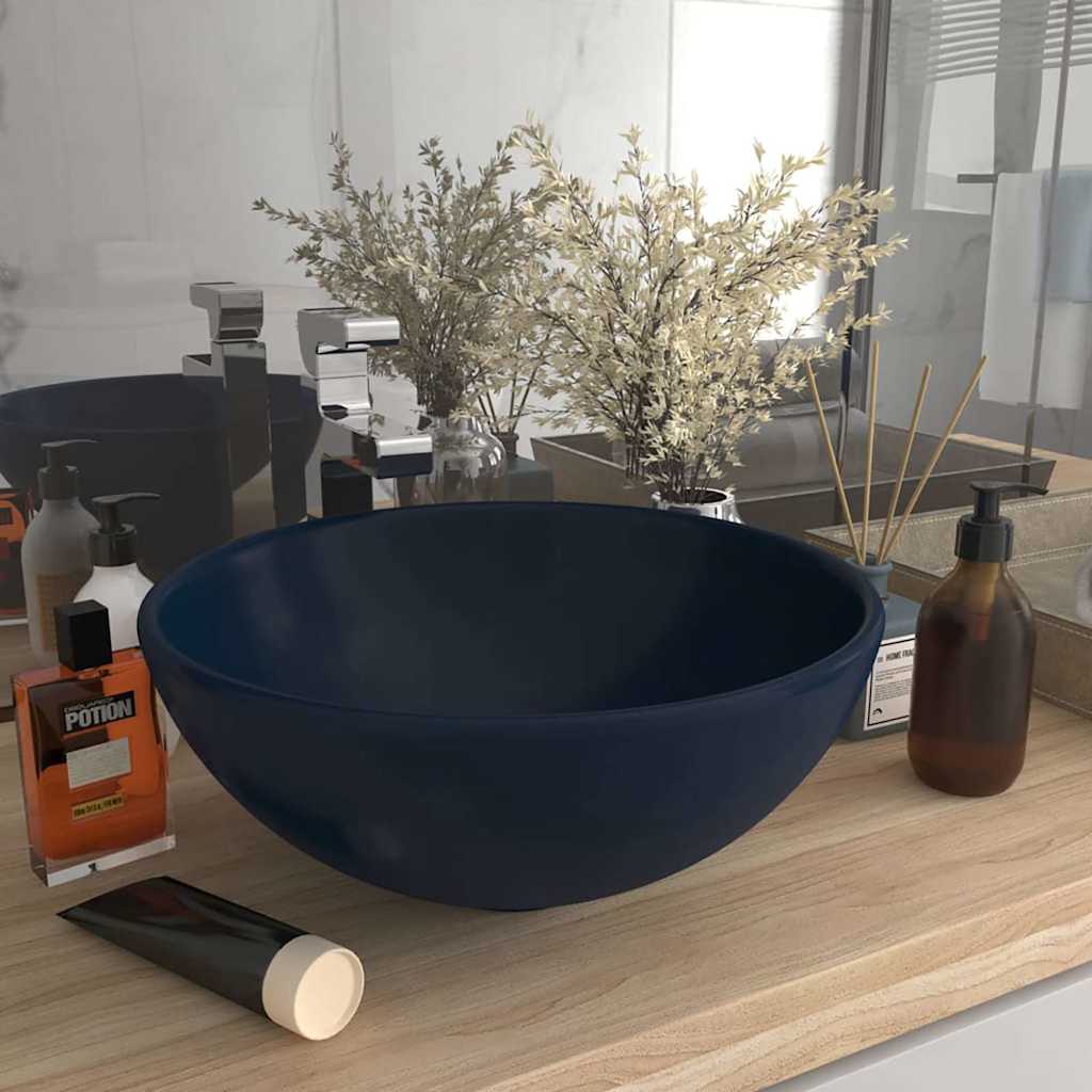 vidaXL Wash Basin 32.5x14 cm Ceramic