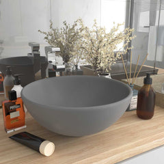 vidaXL Wash Basin 32.5x14 cm Ceramic