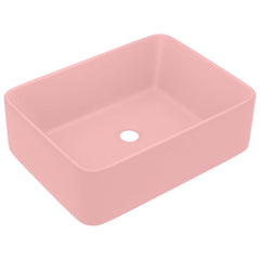 Luxury Wash Basin Matt Pink