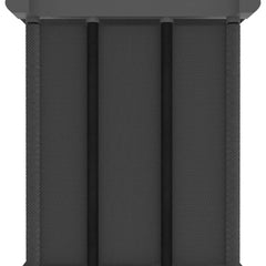 vidaXL Display Shelf | Grey | Fabric (100% polyester), steel | Medium 5