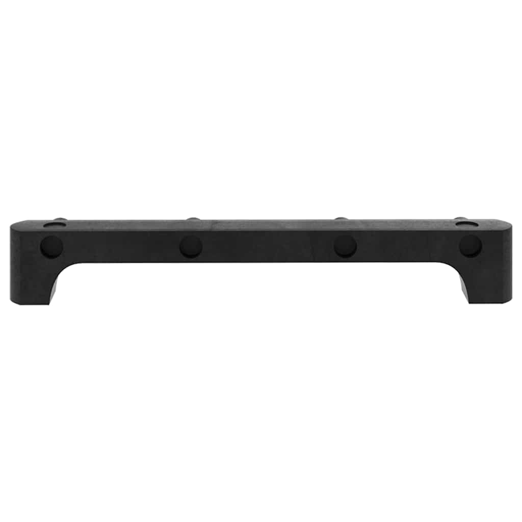 vidaXL Display Shelf | Black | Fabric (100% polyester), steel | Large 4