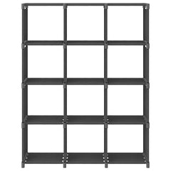 vidaXL Display Shelf | Grey | Fabric (100% polyester), steel | 103x30x141 cm 2