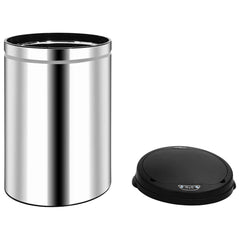 Automatic Sensor Dustbin Stainless Steel Silver 30 l