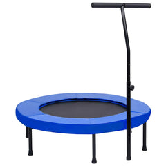 vidaXL Fitness Trampoline with Handle and Safety Pad 102 cm 1