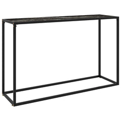 vidaXL Console Table Tempered Glass without Feet
