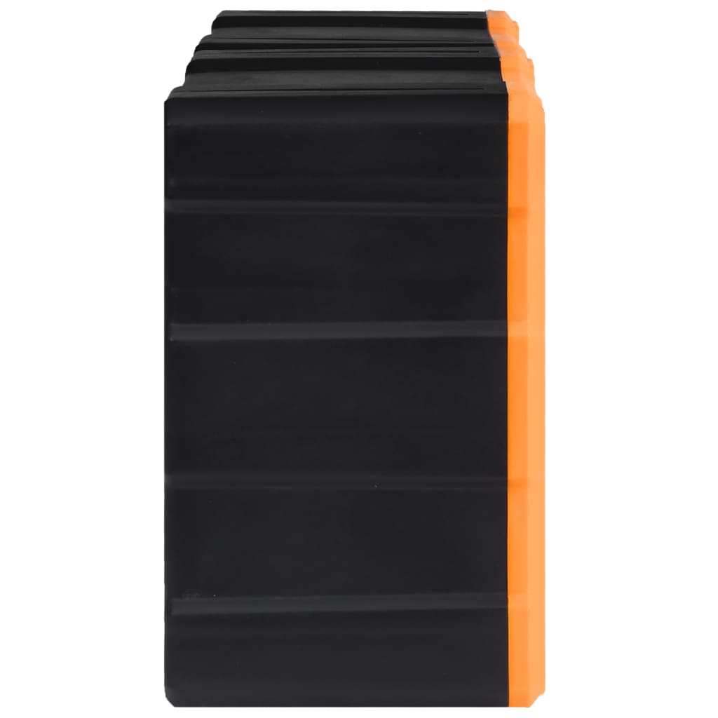 vidaXL Multi-drawer Organisers with 12 Drawers 2 pcs 26.5x16x26 cm 3