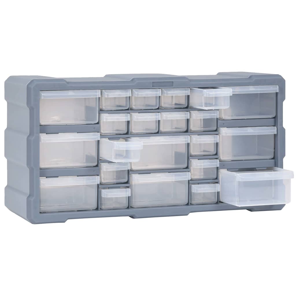 vidaXL Multi-drawer Organiser with 22 Drawers 49x16x25.5 cm 5