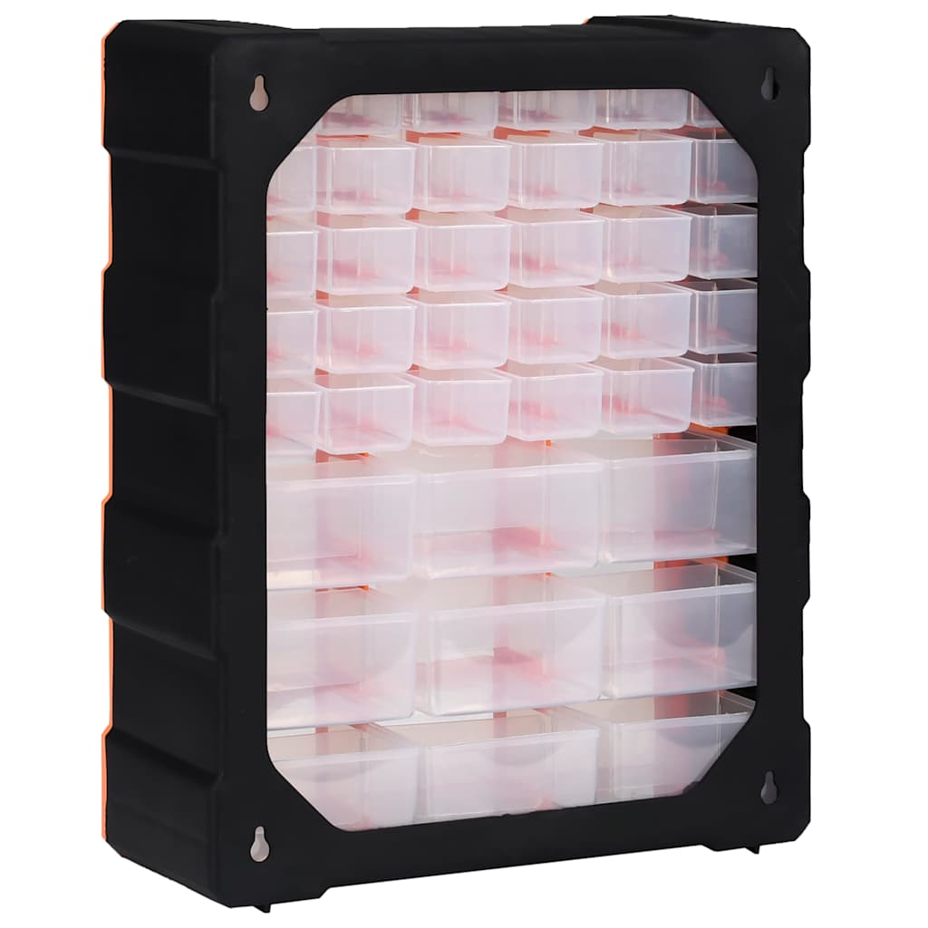 vidaXL Multi-drawer Organiser with 39 Drawers 38x16x47 cm 4