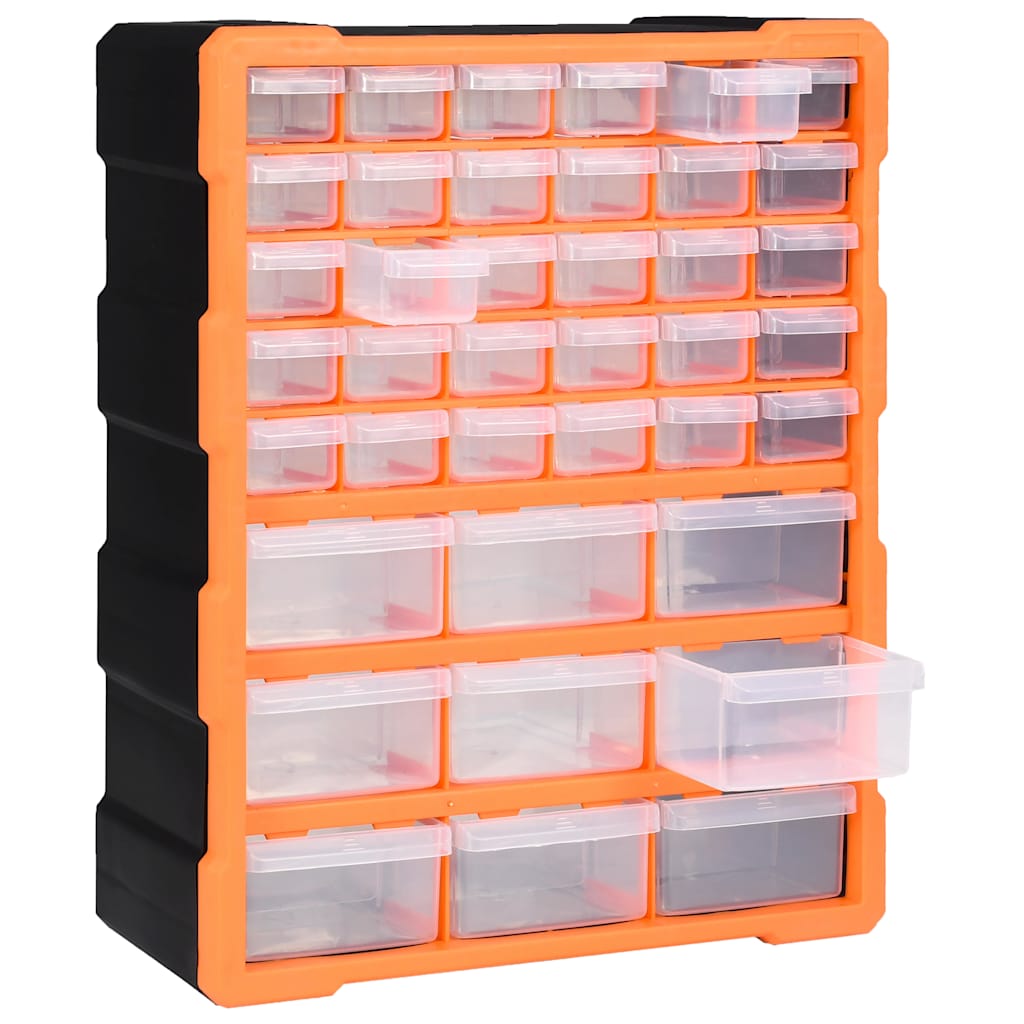vidaXL Multi-drawer Organiser with 39 Drawers 38x16x47 cm 5