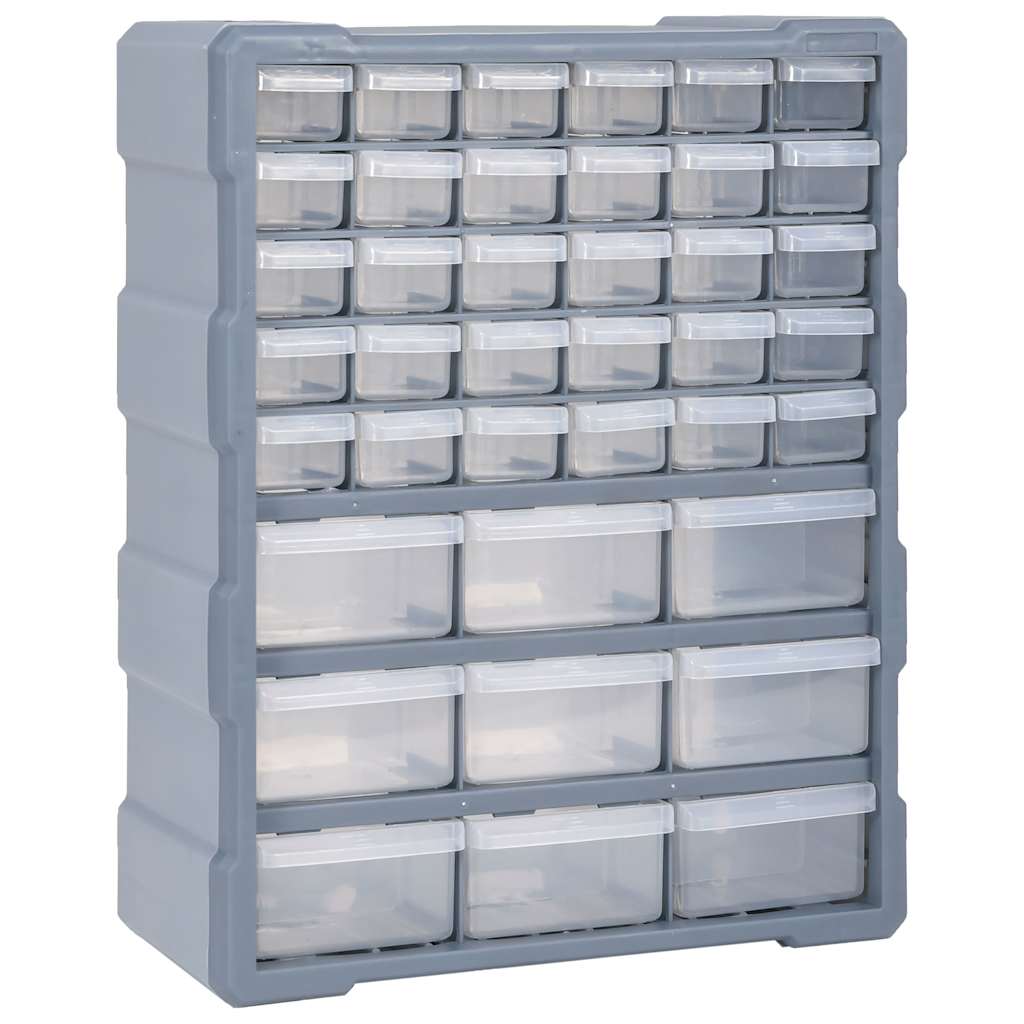 vidaXL Multi-drawer Organiser with 39 Drawers 38x16x47 cm 1