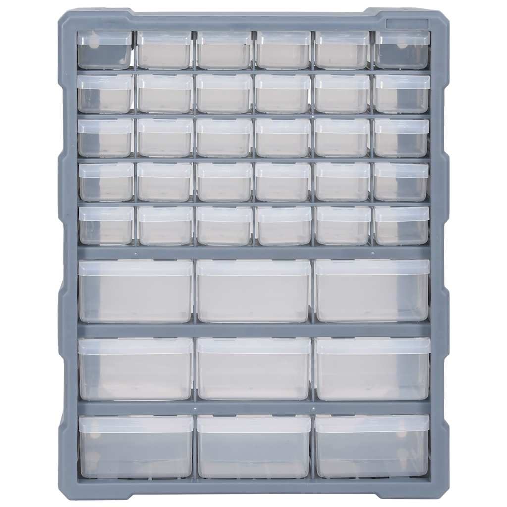 vidaXL Multi-drawer Organiser with 39 Drawers 38x16x47 cm 2