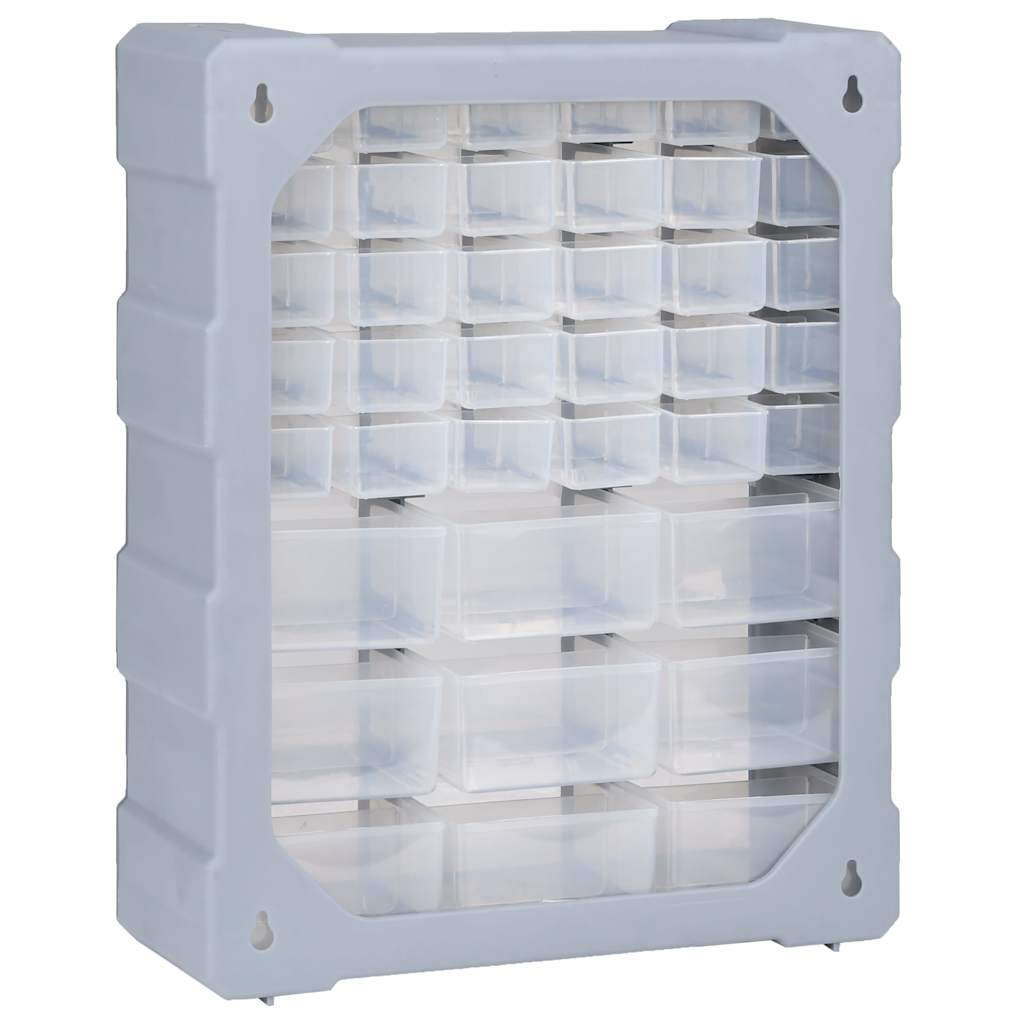 vidaXL Multi-drawer Organiser with 39 Drawers 38x16x47 cm 4