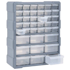 vidaXL Multi-drawer Organiser with 39 Drawers 38x16x47 cm 5