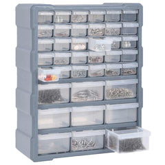 vidaXL Multi-drawer Organiser with 39 Drawers 38x16x47 cm 6