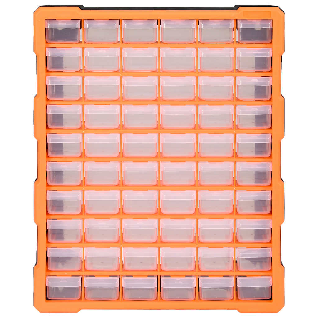vidaXL Multi-drawer Organiser with 60 Drawers 38x16x47.5 cm 2