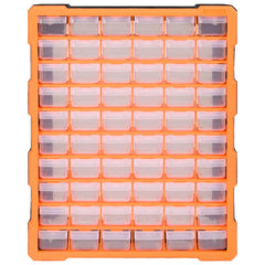 vidaXL Multi-drawer Organiser with 60 Drawers 38x16x47.5 cm 2